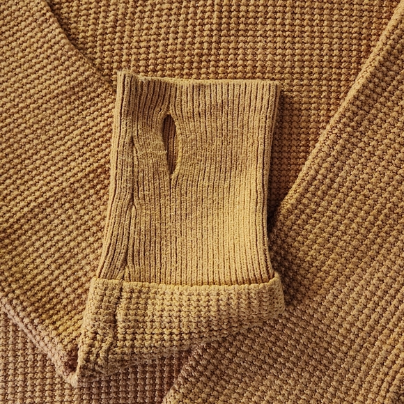 Sharon Cowl Neck Waffle Stitch Sweater - Picture 6 of 8